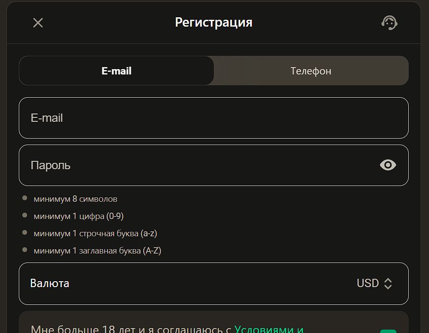 Линия ставок Parimatch EE